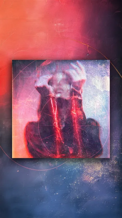 Red Thread album cover mobile background preview